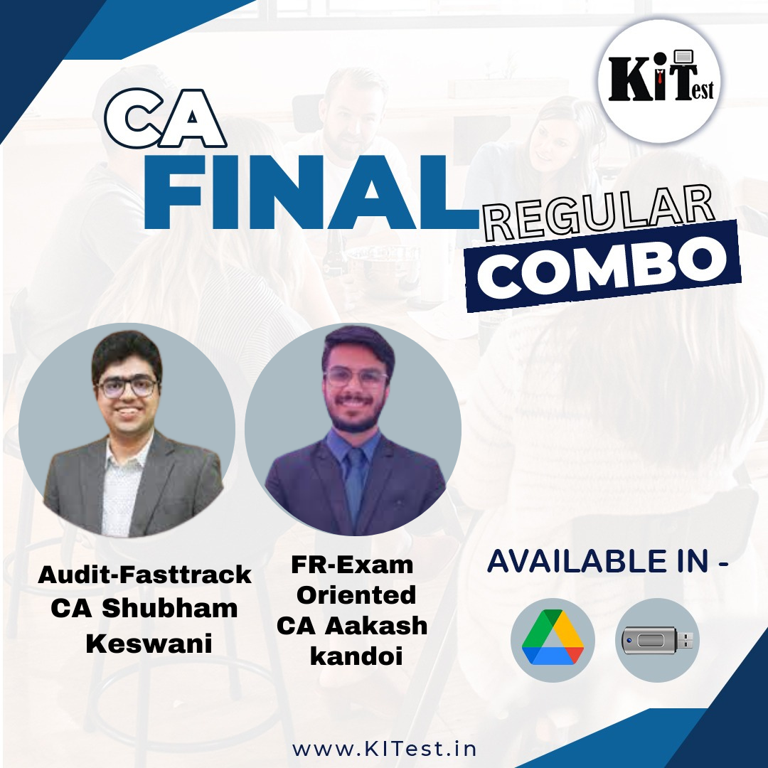 CA Final FR Exam oriented Batch and Audit Fastrack Batch By CA Aakash Kandoi and CA Shubham Keswani
